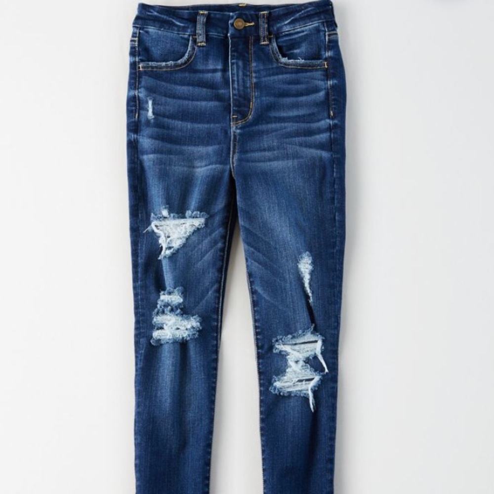 American Eagle Super High Rise Next Level Stretch